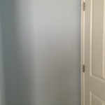 Blue Room - Paint Behind Door