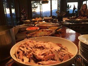 Thanksgiving Spread - Lake Tahoe